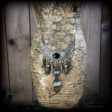 Load image into Gallery viewer, Shiva necklace, Hindu jewelry, Tribal necklace, Hindu necklace, Mahesh jewelry, Statement necklace, Shankara necklace, Indian jewelry