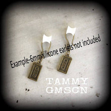 Load image into Gallery viewer, Cassette Tape earrings, Retro jewelry, Kitsch earrings, Cassette earrings, Music jewelry, Cassette earrings, 80's nostalgia, Nerd earrings