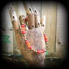Load image into Gallery viewer, Papa Legba bracelet, Skull bracelet, Legba Atibon, Atibon Legba, Voodoo bracelet, Vodou Loa, Ritual jewelry, Halloween, Santeria, Samhain