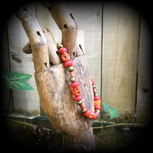 Load image into Gallery viewer, Papa Legba bracelet, Skull bracelet, Legba Atibon, Atibon Legba, Voodoo bracelet, Vodou Loa, Ritual jewelry, Halloween, Santeria, Samhain