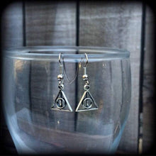 Load image into Gallery viewer, Five dollar Friday Wizard earrings Geek earrings Nerd earrings Magic earrings Witch earrings Pop Culture Teenage gift Spell earrings Cosplay