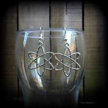 Load image into Gallery viewer, Big bang earrings Molecule earrings Atom earrings Astrolux earrings Galaxy earrings Planet earrings Plug earrings Tunnel earrings Gauges