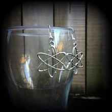 Load image into Gallery viewer, Big bang earrings Molecule earrings Atom earrings Astrolux earrings Galaxy earrings Planet earrings Plug earrings Tunnel earrings Gauges