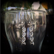 Load image into Gallery viewer, 3mm 8g 4mm 6gauge Ear hangers Tunnel dangles Plug dangles Nerd gifts Hanging gauges Gauged earrings fro stretched lobes Stretched ears 4g 2g