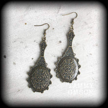 Load image into Gallery viewer, Fairy Tale earrings, Mirror Earrings, Princess earrings, Tunnel earrings, Dangle earrings, Gifts for her, Gifts for girls, Plug earrings