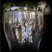 Load image into Gallery viewer, 3mm 8g 4mm 6gauge Ear hangers Tunnel dangles Plug dangles Nerd gifts Hanging gauges Gauged earrings fro stretched lobes Stretched ears 4g 2g