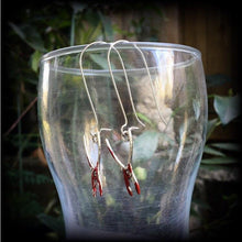 Load image into Gallery viewer, Pliers earrings Halloween earrings Tool box earrings Weapon earrings 2mm tunnel earrings Plug earrings Murder weapon earrings Gore jewelry