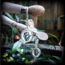 Load image into Gallery viewer, Zombie heart earrings Halloween earrings Anatomical heart earrings Horror earrings B-Grade Plug earrings Gauges Tunnel dangles Pierced ears