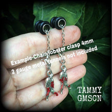 Load image into Gallery viewer, Zombie earrings Halloween Earrings Walking Dead Earrings Dangle earrings Pumpkinhead Zombie Horror Movie Pierced ears Samhain Los Muertos