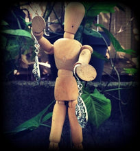 Load image into Gallery viewer, Fibonacci earrings Ammonite Nautilus earrings Sacred geometry earrings Boho Beach jewelry Science earrings Gifts for geeks Perfect ratio 3mm